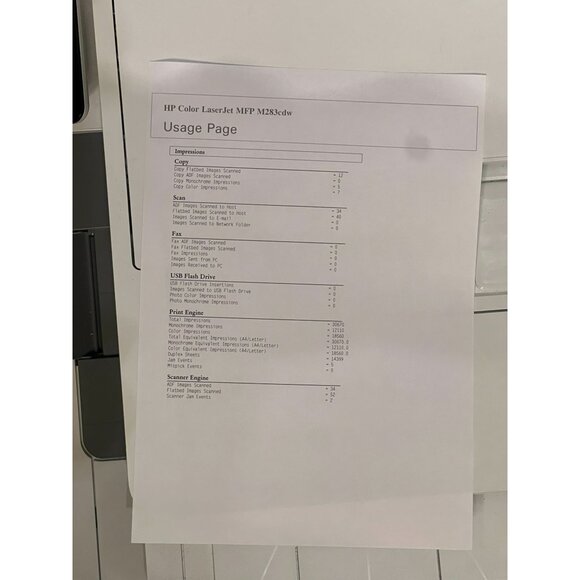 HP Laserjet Pro MFP M283cdw All-in-One Wireless Color Printer - Picture 3 of 3